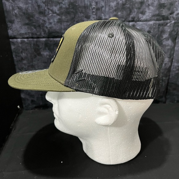 Michigan Upper Peninsula Green Black Mesh Baseball Cap SnapBack Zephyr ZHat NWT - Picture 6 of 8